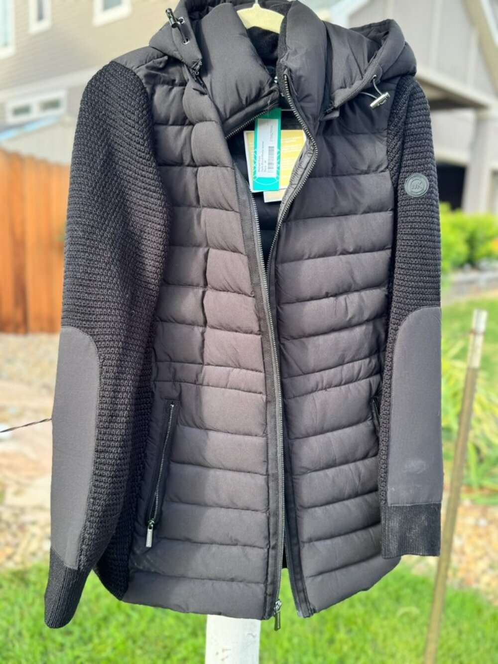 NWT Michael Kors Jayla Mixed Media Jacket